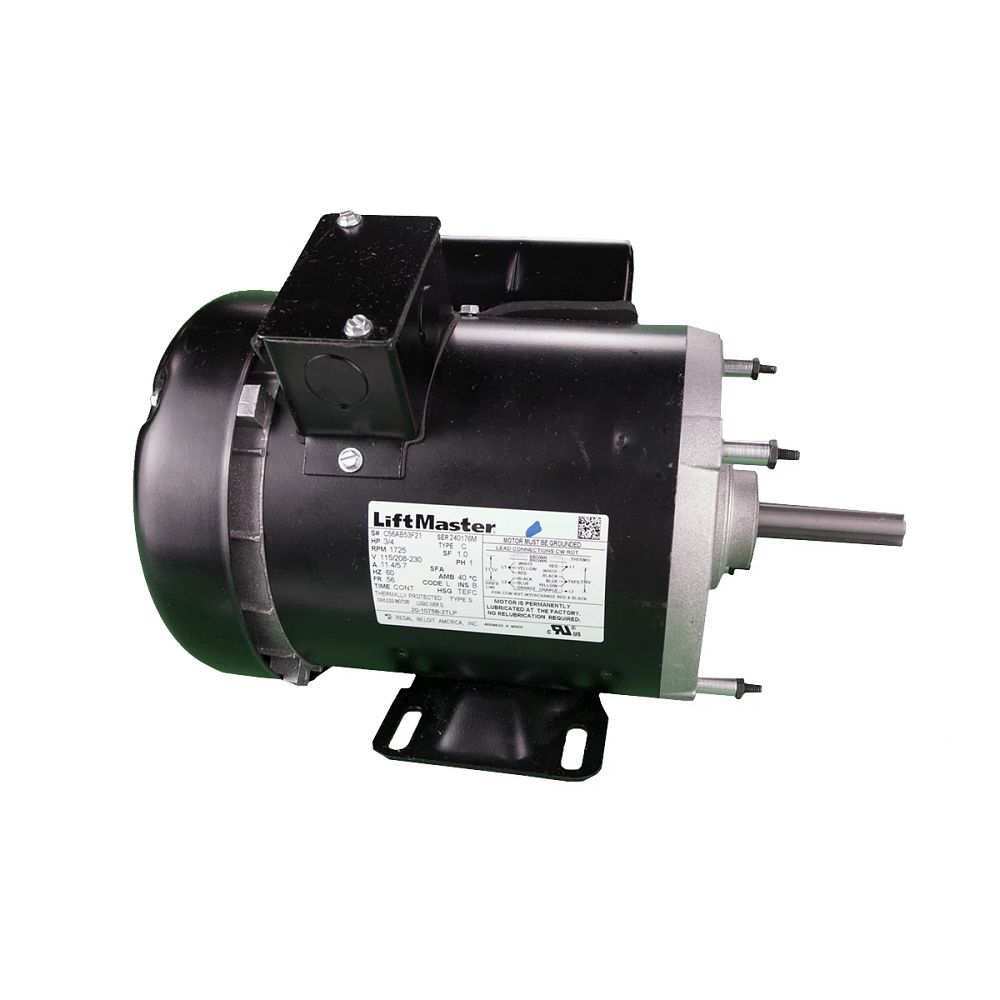 MOTOR, 3/4HP, 115/230V, 1PH TEFC