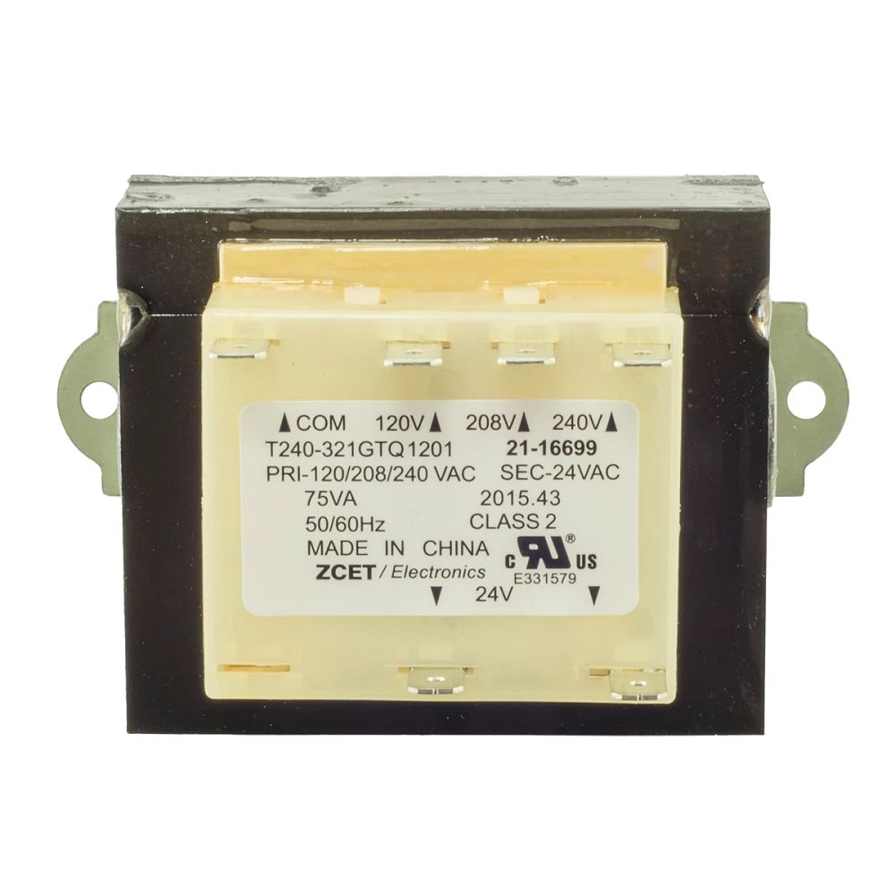 Xfmr,120V-240V,75va,24vac,50/60 Hz