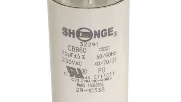 Motor Capacitor 70MFD 50/60Hz 230V