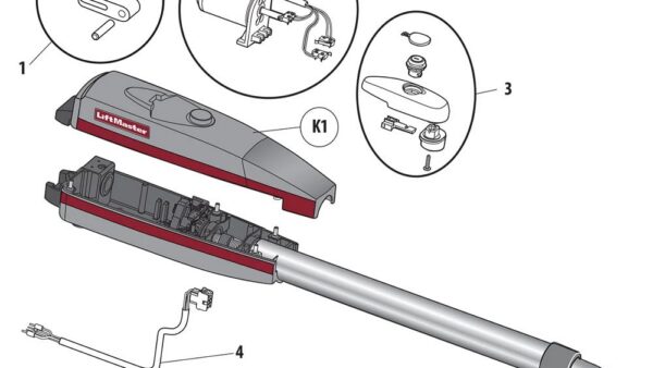 24VDC Secondary Actuator Arm 40' lead