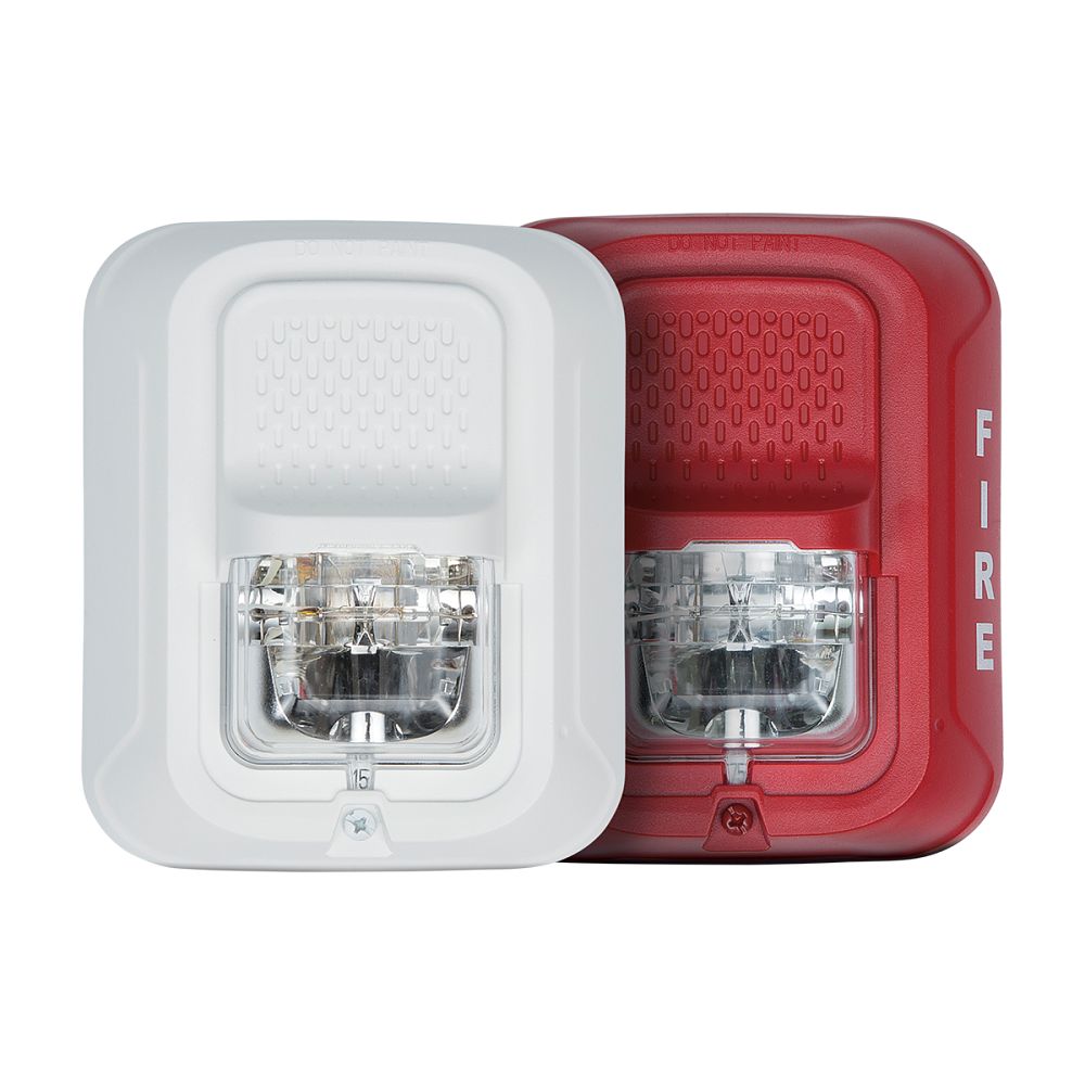 Plain White 2-Wire Strobe 12/24VDC