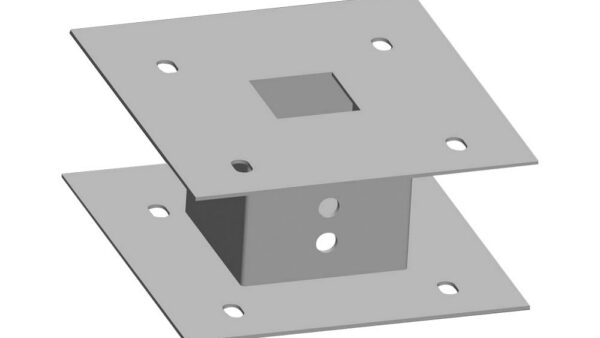 Steel Stand for Mounting to Concrete Pad